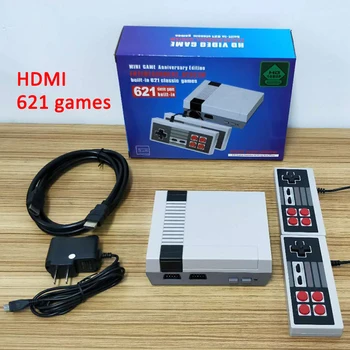 8 Bit Mini TV Game Console Retro Classic Handheld Gaming Player HD HDMI Output Video Controller Built-In 621 Games Dropshipping
8 Bit Mini TV Game Console Retro Classic Handheld Gaming Player HD HDMI Output Video Controller Built-In 621 Games Dropshipping