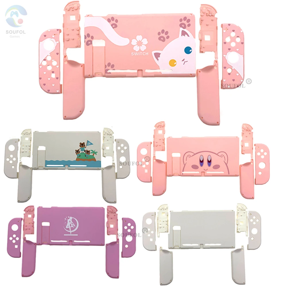 Милый чехол для корпуса Nintendo Switch контроллер NS JoyCon сменный с инструментными