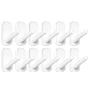 Hooks for Hanging, Heavy Duty Wall Hooks, Towel Hooks for Bathrooms 12 Value Pack, Frosted Strips Hooks White Decorate
Hooks for Hanging, Heavy Duty Wall Hooks, Towel Hooks for Bathrooms 12 Value Pack, Frosted Strips Hooks White Decorate