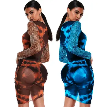 Printed Jazz Dance Costume Women American Clothing Club Dress Perspective European Clothes Irregular Pole Dance Dresses DCC281
Printed Jazz Dance Costume Women American Clothing Club Dress Perspective European Clothes Irregular Pole Dance Dresses DCC281