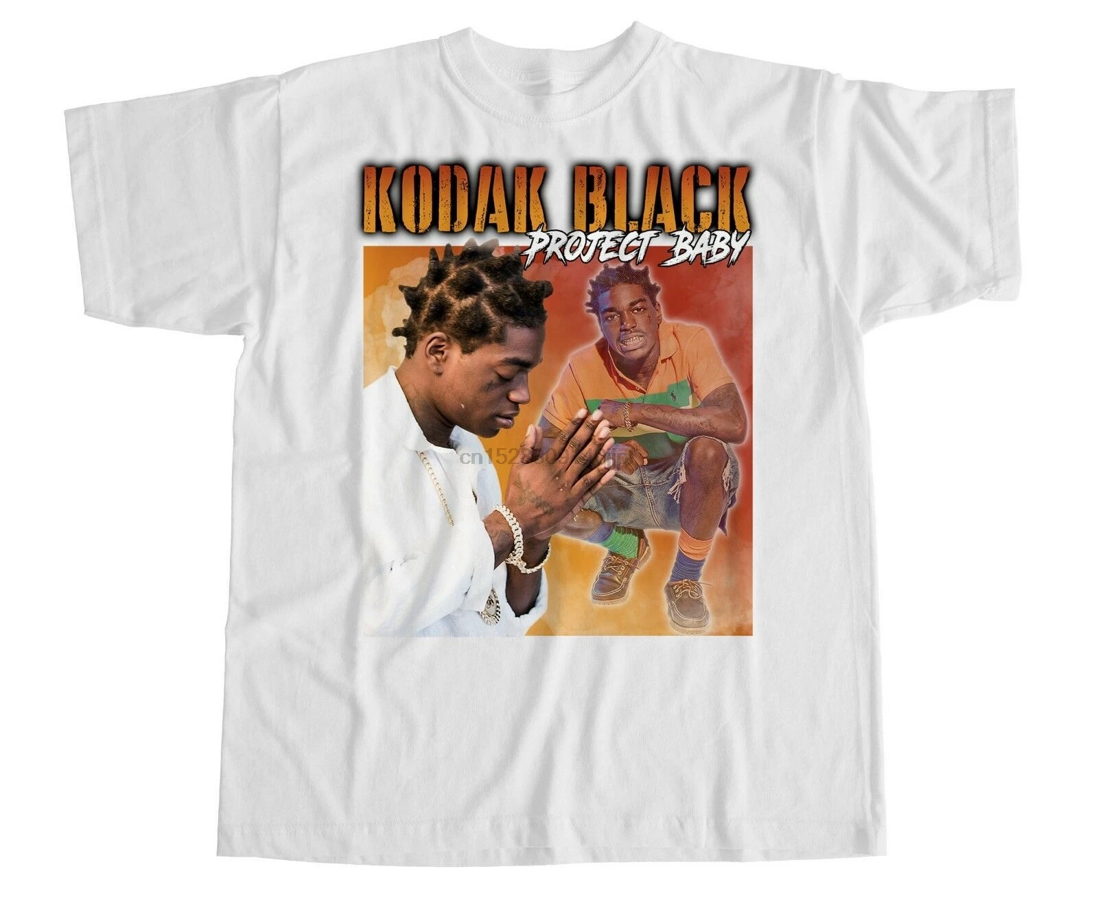 Kodak черная футболка Homage XXX Iverson хип-хоп дань Lil Uzi Baby Винтаж | Мужская одежда
