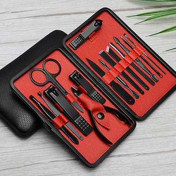 Manicure Pedicure Set Nail Clippers 15pcs Stainless Steel Manicure Kit Tools for Nail Cutter Kits with Portable Case UND
Manicure Pedicure Set Nail Clippers 15pcs Stainless Steel Manicure Kit Tools for Nail Cutter Kits with Portable Case UND
