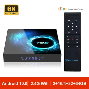 Android 10.0 T95 Smart TV Box Allwinner H616 Quad Core 2.4G Wifi 6K Set Top Box Mini Media Player TV Receiver 2GB 4GB VS HK1
Android 10.0 T95 Smart TV Box Allwinner H616 Quad Core 2.4G Wifi 6K Set Top Box Mini Media Player TV Receiver 2GB 4GB VS HK1