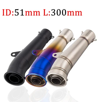 51mm For Z250 MT-03 R3 GSXR150 ZX6R Ninja GSXR600 K7 Universal Motorcycle Muffler Exhaust Escape Modified Removable Silencer
51mm For Z250 MT-03 R3 GSXR150 ZX6R Ninja GSXR600 K7 Universal Motorcycle Muffler Exhaust Escape Modified Removable Silencer