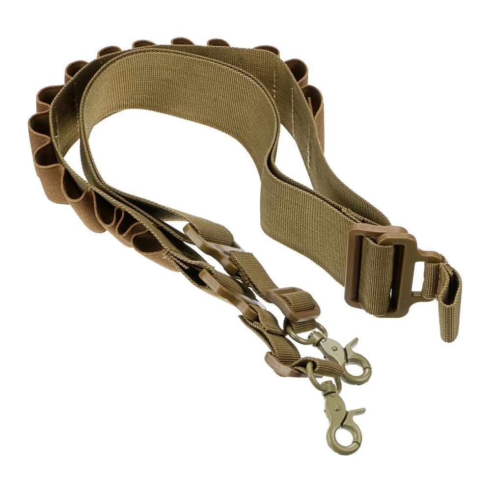 Tactical Two Point Gun Sling Airsoft 12 GA Shell Ammo Holder Strap Military Shooting Hunting Accessories Rifle Bungee Belt Rope
Tactical Two Point Gun Sling Airsoft 12 GA Shell Ammo Holder Strap Military Shooting Hunting Accessories Rifle Bungee Belt Rope
