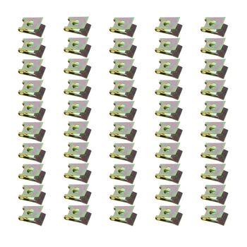 50pcs Auto Fastener Clips Iron Nuts Bronze Tone Spring Metal Clip Car Door Panel Spire Screw Base U-Type Clips
50pcs Auto Fastener Clips Iron Nuts Bronze Tone Spring Metal Clip Car Door Panel Spire Screw Base U-Type Clips