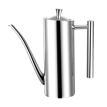 700ML Stainless Steel Oiler Control Oiler Cuping Soy Sauce Bottle Leak-Proof Oil Bottle Oil Jar Kitchen House
700ML Stainless Steel Oiler Control Oiler Cuping Soy Sauce Bottle Leak-Proof Oil Bottle Oil Jar Kitchen House