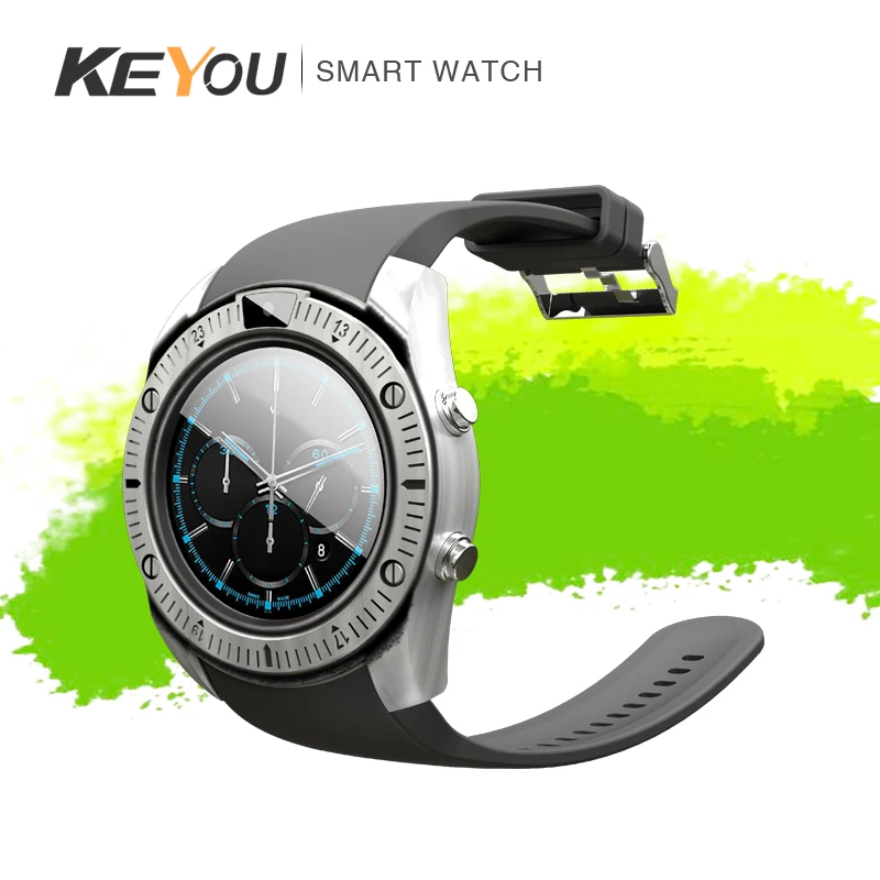 KEYOU-KY003 Tough Guy Style Men's Smart Watch Phone Clock Watch Support SIM / TF Card Samsung Huawei Android Phone Connection
KEYOU-KY003 Tough Guy Style Men's Smart Watch Phone Clock Watch Support SIM / TF Card Samsung Huawei Android Phone Connection