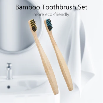 Bamboo Toothbrush with Dense Bristles for Adults Daily & Travel Manual Portable Toothbrushes Set Oral Cleaning Care Tools
Bamboo Toothbrush with Dense Bristles for Adults Daily & Travel Manual Portable Toothbrushes Set Oral Cleaning Care Tools
