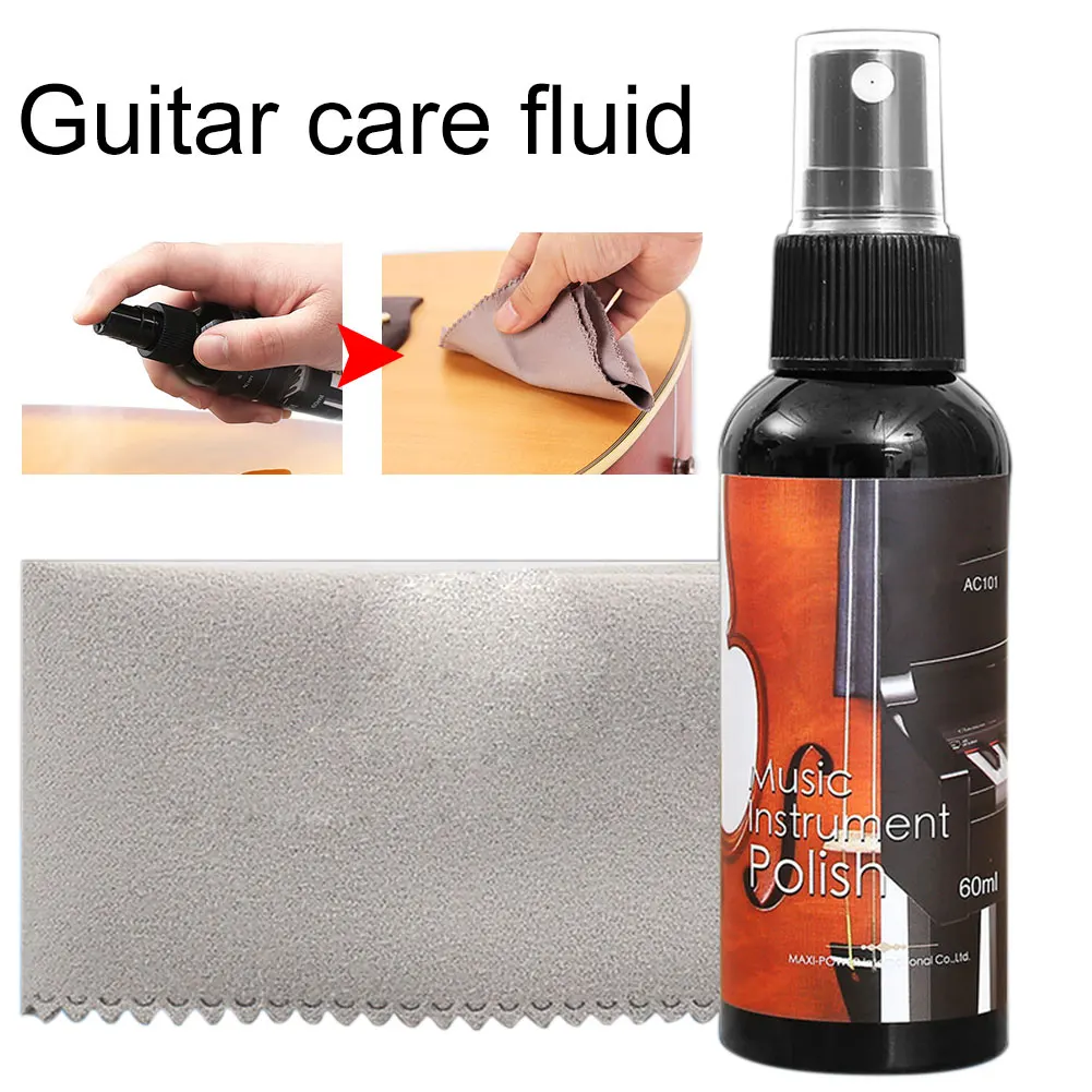 60ML Guitar Bass Stringed Instrument String Cleaner Polish Treated Cleaning Cloth Set Liquid Oil Care Tool Maintenance Musical
60ML Guitar Bass Stringed Instrument String Cleaner Polish Treated Cleaning Cloth Set Liquid Oil Care Tool Maintenance Musical