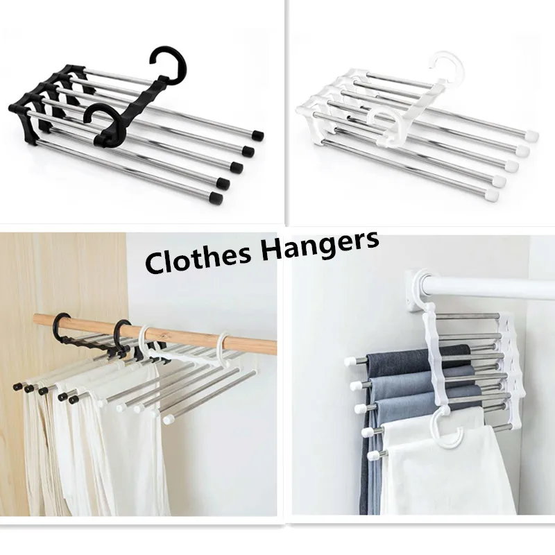 1PC 5 Tier Portable Multi-function Stainless Steel Clothes Hanger Pants Racks Trousers Hanger Clothes Storage Drying Hanger
1PC 5 Tier Portable Multi-function Stainless Steel Clothes Hanger Pants Racks Trousers Hanger Clothes Storage Drying Hanger