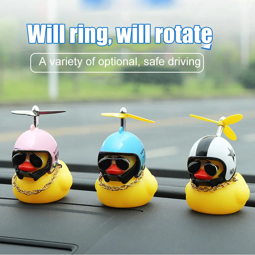 Car Interior Ornaments The Duck Light Horn Small Yellow Duck Car Decoration Windbreaker Duckling with Helmet F-Best acessórios
Car Interior Ornaments The Duck Light Horn Small Yellow Duck Car Decoration Windbreaker Duckling with Helmet F-Best acessórios