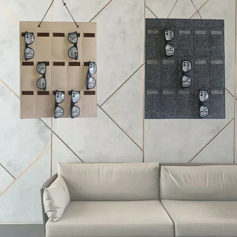 Newest Glasses Organizer Sunglasses Storage Organizer Hanging Sunglasses Eyeglasses Wall Organizer for Women Men Home Organizer 
Newest Glasses Organizer Sunglasses Storage Organizer Hanging Sunglasses Eyeglasses Wall Organizer for Women Men Home Organizer