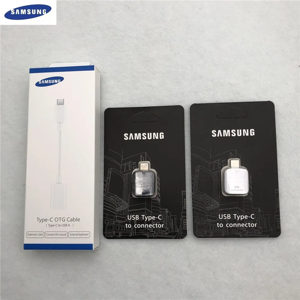 Samsung USB 3.0 TYPE C OTG Adapter Fast Data Transmission USB C Reader connector For Galaxy S8 S9 S10 PLUS S10e NOTE 8 A5 A7 A9
Samsung USB 3.0 TYPE C OTG Adapter Fast Data Transmission USB C Reader connector For Galaxy S8 S9 S10 PLUS S10e NOTE 8 A5 A7 A9