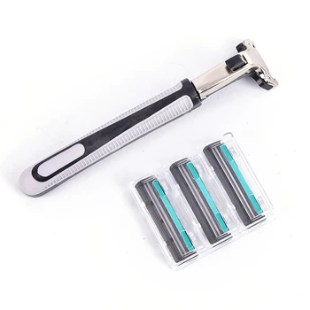 Double Layer Razor Manual Razor Safety razor Body Face Shaving Razor Tool Blades For Standard Beard Shaver Trimmer
Double Layer Razor Manual Razor Safety razor Body Face Shaving Razor Tool Blades For Standard Beard Shaver Trimmer