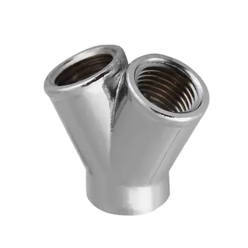 Water Cooling Fittings G1/4 Female Thread 3 Way Y-splitter Crossover Coupling Adapter Connector for Hard/Soft Tubes
Water Cooling Fittings G1/4 Female Thread 3 Way Y-splitter Crossover Coupling Adapter Connector for Hard/Soft Tubes