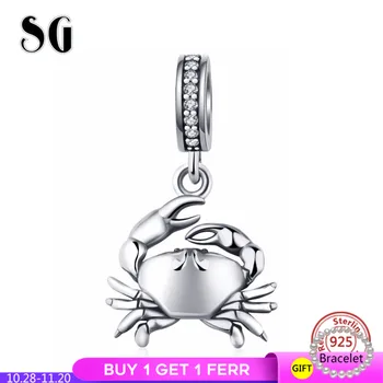 2019 925 Sterling Silver Beads Crab Pendant Charm with Stone Fit Original Pandora Bracelet Diy Jewelry for Women Gifts
2019 925 Sterling Silver Beads Crab Pendant Charm with Stone Fit Original Pandora Bracelet Diy Jewelry for Women Gifts