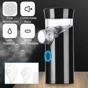 Portable Handheld Ultrasonic Nebulizer Asthma Inhaler Atomizer with Breathing Cover Mini Nebulizer for Children Health
Portable Handheld Ultrasonic Nebulizer Asthma Inhaler Atomizer with Breathing Cover Mini Nebulizer for Children Health