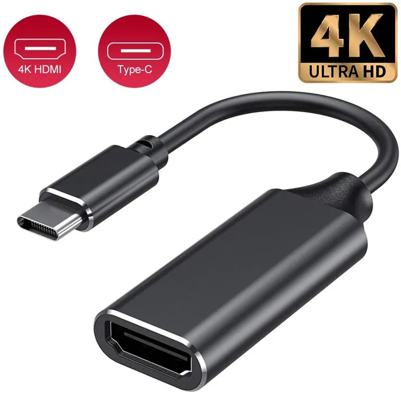 Кабель-Переходник USB C на HDMI с поддержкой 4K 30 Гц кабель типа для MacBook Samsung Galaxy S10 Huawei