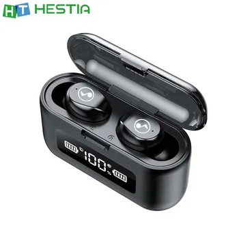 281 Wireless Bluetooth Headphone LED Power Digital Display IPX7 Waterproof Earphone Lightweight with 2000mah Charging Bin Earbud
281 Wireless Bluetooth Headphone LED Power Digital Display IPX7 Waterproof Earphone Lightweight with 2000mah Charging Bin Earbud