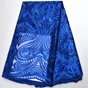 Latest African Lace Fabric 2020 High Quality Lace Embroidery French Mesh Nigerian Lace Fabrics with stones Material-NT1202
Latest African Lace Fabric 2020 High Quality Lace Embroidery French Mesh Nigerian Lace Fabrics with stones Material-NT1202