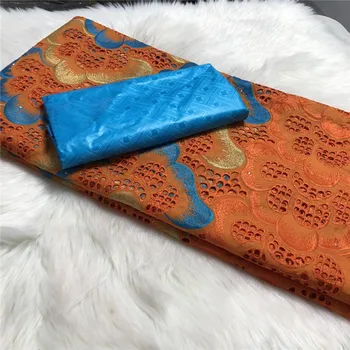 Swiss Dry lace with bazin riche fabric 2020 New arrival African bazin riche lace fabric latest design 2.5+2.5yards/lot
Swiss Dry lace with bazin riche fabric 2020 New arrival African bazin riche lace fabric latest design 2.5+2.5yards/lot