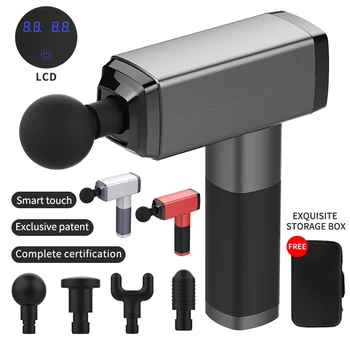 Electronic Body Massager Handheld Percussion Deep Tissue Massager for Sore Muscle and Stiffness Quiet 6 Speed Body Massage Gun
Electronic Body Massager Handheld Percussion Deep Tissue Massager for Sore Muscle and Stiffness Quiet 6 Speed Body Massage Gun