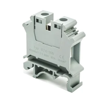 10Pcs UK16N Din Rail Terminal Blocks CONTACT Connection Multi Conductor Terminal UK16N Terminal Blocks
10Pcs UK16N Din Rail Terminal Blocks CONTACT Connection Multi Conductor Terminal UK16N Terminal Blocks