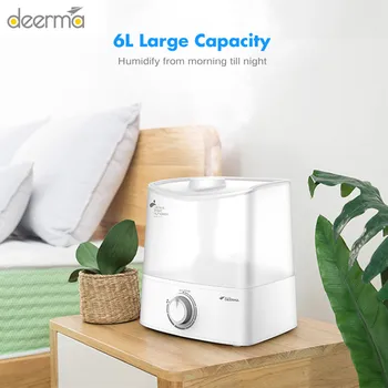 Deerma DEM-F625 6L Ultrasonic Air Humidifier Aroma Air Diffuser Essential Oil Aromatherapy Mist Maker Humidification For Home
Deerma DEM-F625 6L Ultrasonic Air Humidifier Aroma Air Diffuser Essential Oil Aromatherapy Mist Maker Humidification For Home