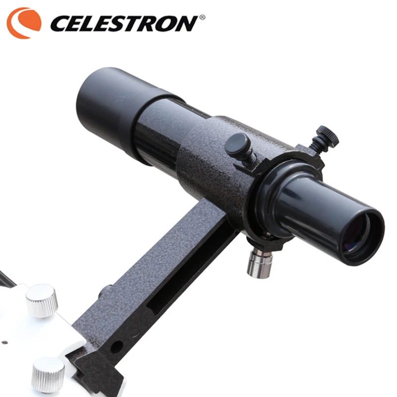 

Celestron 6x30 Finderscope Star Pointer Finder Scope Sight Bracket Crosshair Metal Monocular Astronomical Telescope Accessories