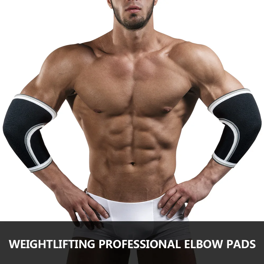 7mm Elbow Sleeves Neoprene Weightlifting Elbow Pad Protector Powerlifting Dumbells Arm Brace Gym Fitness Sports Safety
7mm Elbow Sleeves Neoprene Weightlifting Elbow Pad Protector Powerlifting Dumbells Arm Brace Gym Fitness Sports Safety