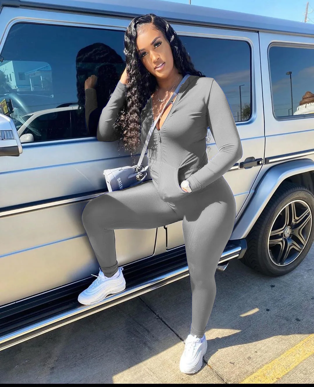 ChocoMist Two-piece Casual Turndown Collar Zipper Design Two Piece Pants Set M8026
ChocoMist Two-piece Casual Turndown Collar Zipper Design Two Piece Pants Set M8026