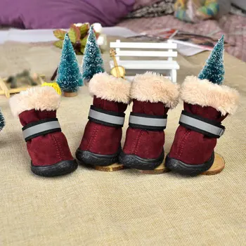 Pet Dog Shoes Snow Boots Reflective Belt Design Soft comfortable Wear-resistant Durable Pet Shoes Autumn Winter Small Boots
Pet Dog Shoes Snow Boots Reflective Belt Design Soft comfortable Wear-resistant Durable Pet Shoes Autumn Winter Small Boots