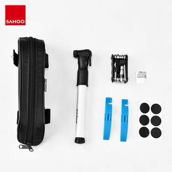 Sahoo HOT Sale Multifunction 14 in 1 Cycling Bike Bicycle Repair Tool Kit Set with Top Tube Bag Air Pump Tire Maintenance Tool
Sahoo HOT Sale Multifunction 14 in 1 Cycling Bike Bicycle Repair Tool Kit Set with Top Tube Bag Air Pump Tire Maintenance Tool