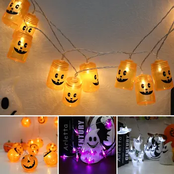 3 Meter 20LEDs Pumpkin Halloween Led String Light Ghost Flexible Copper Wire Fairy String Lights Halloween Decor
3 Meter 20LEDs Pumpkin Halloween Led String Light Ghost Flexible Copper Wire Fairy String Lights Halloween Decor