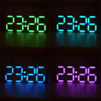 Large Size Rainbow Color Digital Tube DS3231 Clock DIY Kit Digital Display Color Adjustable Abundant Functions Effects
Large Size Rainbow Color Digital Tube DS3231 Clock DIY Kit Digital Display Color Adjustable Abundant Functions Effects