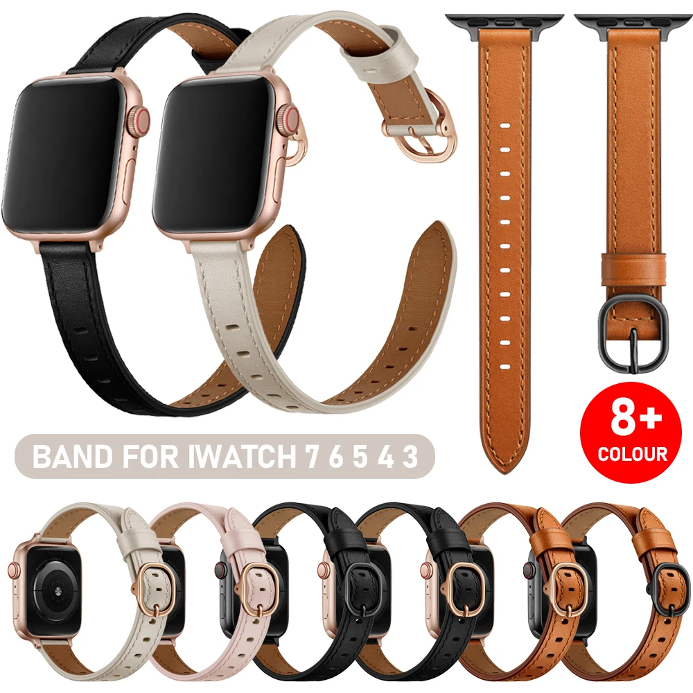 Ремешок из натуральной кожи для Apple Watch 7 6 SE, тонкий браслет для IWatch 7 5 4 3 38 мм 42 мм, 41 мм 45 мм 40 мм 44 мм
Ремешок из натуральной кожи для Apple Watch 7 6 SE, тонкий браслет для IWatch 7 5 4 3 38 мм 42 мм, 41 мм 45 мм 40 мм 44 мм