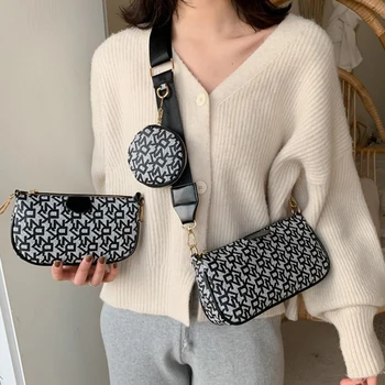 3 Pcs/Set 2020 Fashion PU Shoulder Messenger Bag Designer Leather Cowhide Top Quality Handbags High Capacity Messenger Bag Women
3 Pcs/Set 2020 Fashion PU Shoulder Messenger Bag Designer Leather Cowhide Top Quality Handbags High Capacity Messenger Bag Women