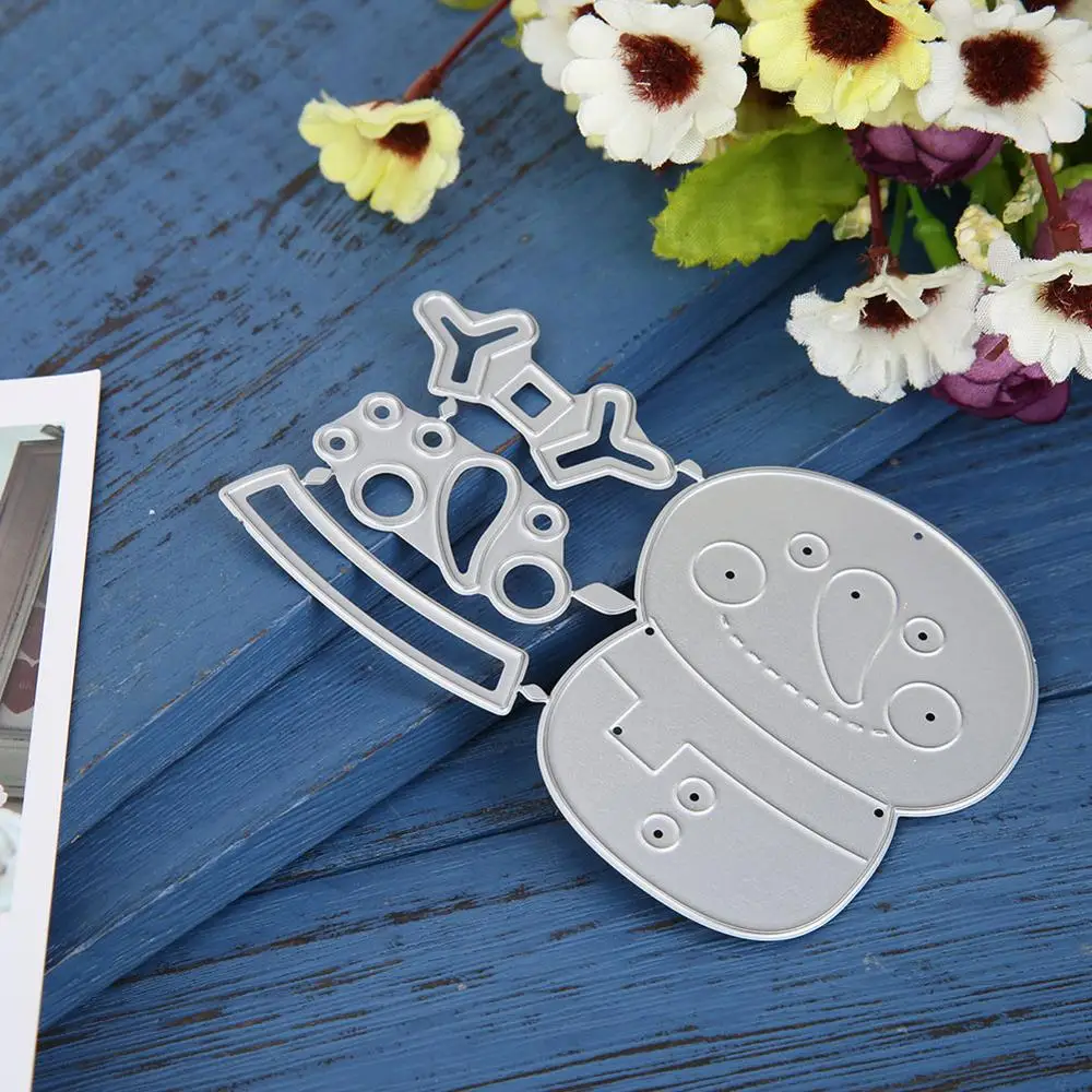 Cute Snowman Metal Cutting dies 2019 new Craft Dies for Embossing Paper Card making Scrapbooking Decoration Photo Making Craft
Cute Snowman Metal Cutting dies 2019 new Craft Dies for Embossing Paper Card making Scrapbooking Decoration Photo Making Craft