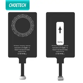 CHOETECH Qi Wireless Charger Receiver for iPhone 7 Plus/6 S and Universal Android Devices Micro USB and Type C Port Receiver Kit
CHOETECH Qi Wireless Charger Receiver for iPhone 7 Plus/6 S and Universal Android Devices Micro USB and Type C Port Receiver Kit