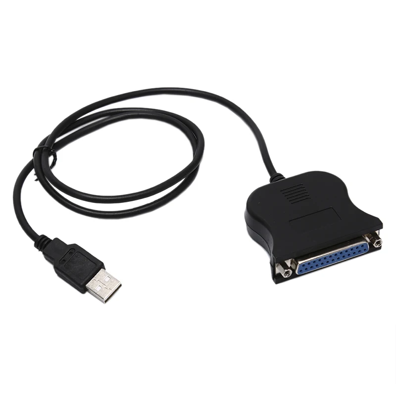 Hot 1pc USB 2.0 to 25 Pin Parallel Port Printer Cable IEEE 1284 USB To Parallel Adapter Cable 120cm
Hot 1pc USB 2.0 to 25 Pin Parallel Port Printer Cable IEEE 1284 USB To Parallel Adapter Cable 120cm