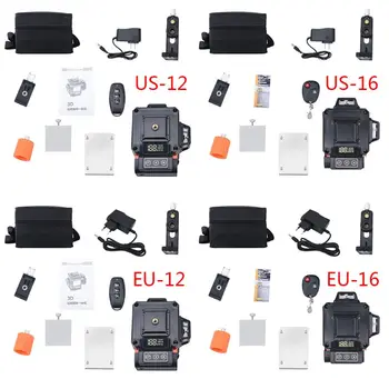 2021 New 16/12 Lines L-aser Level Levels Auto Self Leveling 360 Rotary Measure LED
2021 New 16/12 Lines L-aser Level Levels Auto Self Leveling 360 Rotary Measure LED
