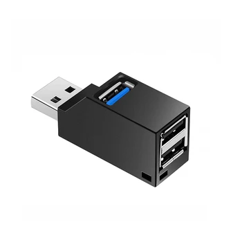 3 Port USB Hub Mini USB 2.0 3.0 High Speed Hub Splitter Box For PC Laptop U Disk Card Reader For iPhone Xiaomi Mobile Phone Hub
3 Port USB Hub Mini USB 2.0 3.0 High Speed Hub Splitter Box For PC Laptop U Disk Card Reader For iPhone Xiaomi Mobile Phone Hub