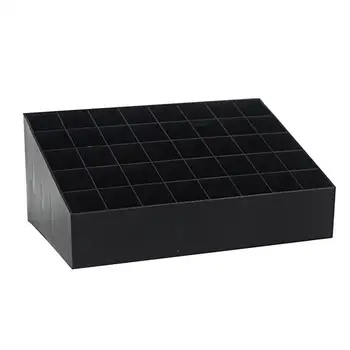 40 Slots Lipstick Storage Box Creative Lipstick Jewelry Storage Holder Makeup Desk Organizer for Home Shop (Black)
40 Slots Lipstick Storage Box Creative Lipstick Jewelry Storage Holder Makeup Desk Organizer for Home Shop (Black)