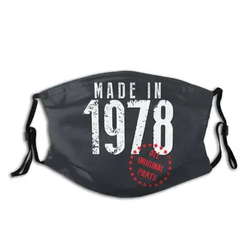 Made In 1978 All Original Parts Reusable Face Mask with Filter Dustproof Mask Respirator Mouth Muffle
Made In 1978 All Original Parts Reusable Face Mask with Filter Dustproof Mask Respirator Mouth Muffle