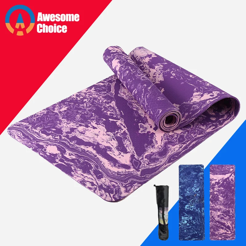 Premium Print 183*61*0.5cm Non Slip Yoga Mat Eco Friendly TPE Exercise High Density Pilates Mat Blanket Rug with Free Bag for
Premium Print 183*61*0.5cm Non Slip Yoga Mat Eco Friendly TPE Exercise High Density Pilates Mat Blanket Rug with Free Bag for
