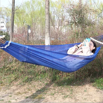 Wide Anti-rollover Hammock Portable Hammock Outdoor Travel Camping Garden Swing Hanging Chair Hangmat With Stick
Wide Anti-rollover Hammock Portable Hammock Outdoor Travel Camping Garden Swing Hanging Chair Hangmat With Stick