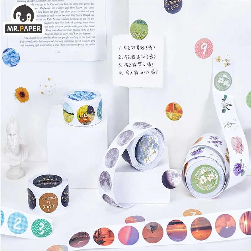 Mr.Paper 6 Designs Multi-Color Ins Bullet Journaling Deco Adhesive Tapes Sticker Foggy PET DIY Material Masking Stationery Tapes
Mr.Paper 6 Designs Multi-Color Ins Bullet Journaling Deco Adhesive Tapes Sticker Foggy PET DIY Material Masking Stationery Tapes