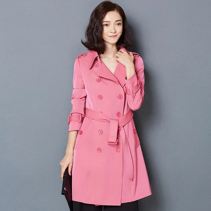 Spring AYUNAUE Autumn Windbreaker Women Long Jacket 2020 New British OL Double Breasted Trech Coat For Women Outwear Tops LX1404 
Spring AYUNAUE Autumn Windbreaker Women Long Jacket 2020 New British OL Double Breasted Trech Coat For Women Outwear Tops LX1404