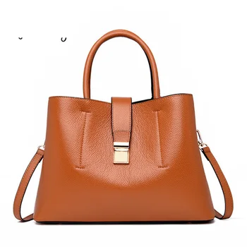 ZZSLHL 2019 Fashion Women Genuine Leather Handbags Luxury Handbags Ladies Bucket Bags High Quality Cow Leather Shoulder Bags
ZZSLHL 2019 Fashion Women Genuine Leather Handbags Luxury Handbags Ladies Bucket Bags High Quality Cow Leather Shoulder Bags